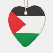 Palestina Knop, Patriottische Palestijnse Vlag Keramisch Ornament (Links)