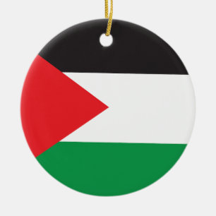 Palestina Knop, Patriottische Palestijnse Vlag Keramisch Ornament