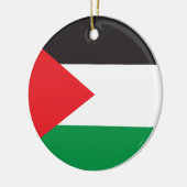 Palestina Knop, Patriottische Palestijnse Vlag Keramisch Ornament (Links)