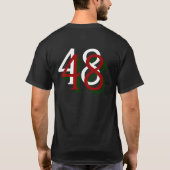 Palestina, lang, levend - Gepersonaliseerd T-shirt (Achterkant)