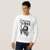 Palestina Libre – Free Palestine - che guevara Trui (Voorkant volledig)