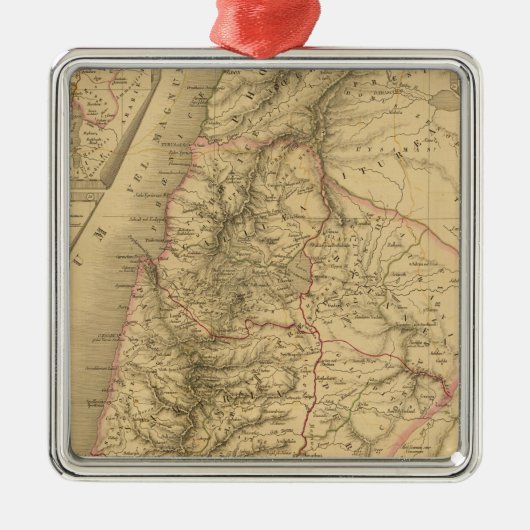 Palestina Metalen Ornament (Voorkant)