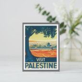  Palestina Midden-Oosten Briefkaart (Staand voorkant)