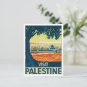 Palestina Midden-Oosten Briefkaart (Staand voorkant)