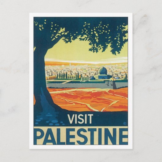 Palestina Midden-Oosten Briefkaart (Voorkant)