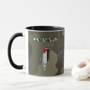 Palestina Mok - Palestijnse Sjaal Geschenk Mok