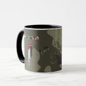 Palestina Mok - Palestijnse Sjaal Geschenk Mok (Voorkant links)