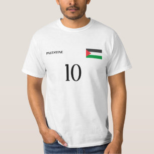 Palestina Nationaal Voetbalelftal Voetbal T-shirt