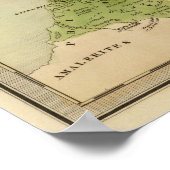 Palestina of het Heilige Land Poster (Hoek)