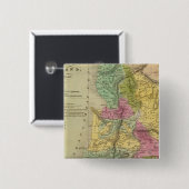 Palestina of het Heilige Land Vierkante Button 5,1 Cm (Voorkant /achterkant)