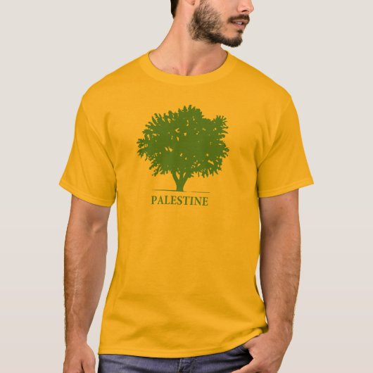 Palestina - Olijfbomen in shirt (Voorkant)