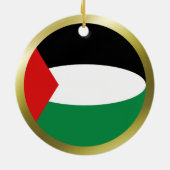 Palestina-Ornament Keramisch Ornament (Achterkant)