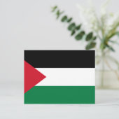 Palestina, Palau-vlag Briefkaart (Staand voorkant)