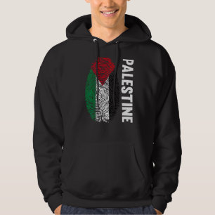 Palestina Palestijnse Vingerafdruk DNA Vlag Palest Hoodie