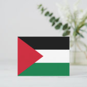 Palestina - Palestijnse vlag Briefkaart (Staand voorkant)