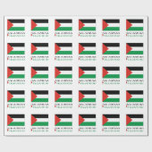 Palestina Palestijnse Vlag Cadeaupapier (Vlak)