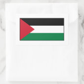Palestina - Palestijnse vlag Rechthoekige Sticker (Tas)