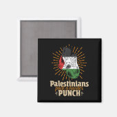 Palestina Palestijnse worstelboksen Magneet (Voorkant / Achterkant)
