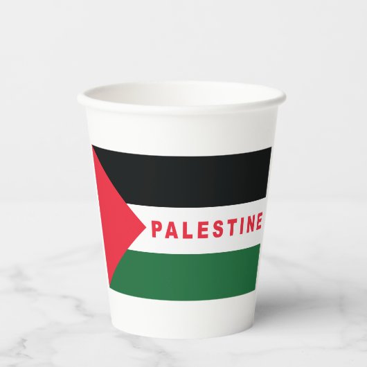 Palestina Papieren Bekers (Voorkant)