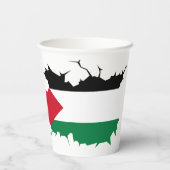 Palestina Papieren Bekers (Achterkant)