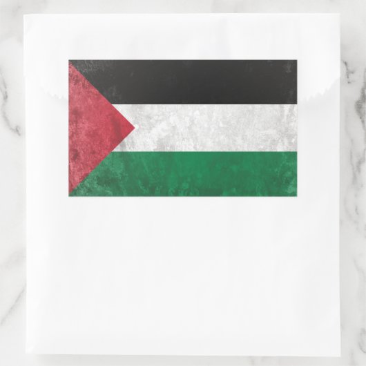 Palestina Rechthoekige Sticker (Tas)
