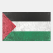 Palestina Rechthoekige Sticker (Voorkant)