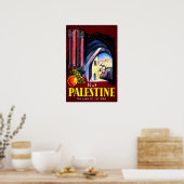 Palestina Reisposter Palestijnse Kunstprint Poster (Keuken)