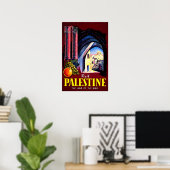 Palestina Reisposter Palestijnse Kunstprint Poster (Thuiskantoor)