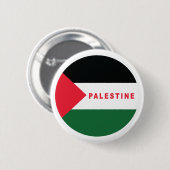 Palestina Ronde Button 5,7 Cm (Voorkant /achterkant)