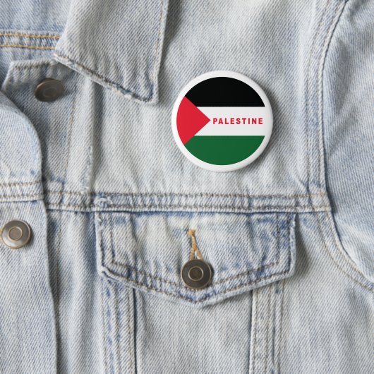 Palestina Ronde Button 5,7 Cm (In situ)