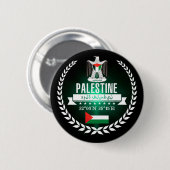 Palestina Ronde Button 5,7 Cm (Voorkant /achterkant)