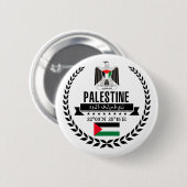 Palestina Ronde Button 5,7 Cm (Voorkant /achterkant)