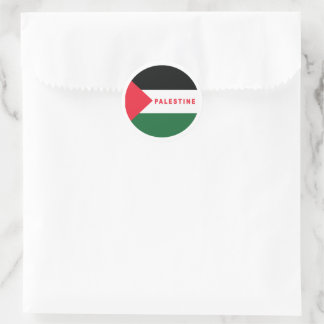 Palestina Ronde Sticker