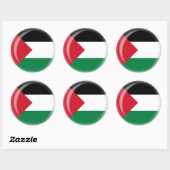 Palestina Ronde Sticker (Vel)