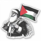 PALESTINA SANTA STICKER (Voorkant)
