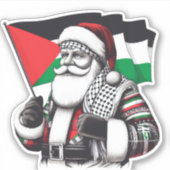 PALESTINA SANTA STICKER (Voorkant)