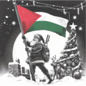 PALESTINA SANTA STICKER (Voorkant)