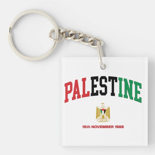 Palestina Sleutelhanger (Voorkant)
