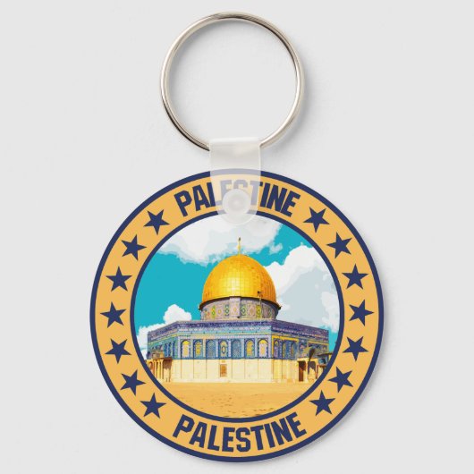 Palestina Sleutelhanger (Achterkant)