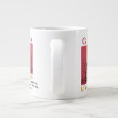 Palestina Solidariteit Jumbo Mok – Gaza ongebroken (Achterkant)