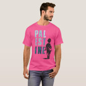 PALESTINA Solidariteits T-shirt – Code Pink T-shir (Voorkant volledig)