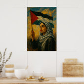 Palestina staat | Het zal vrij zijn Poster (Keuken)