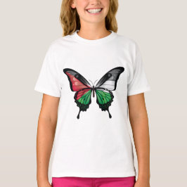 Palestina Swallowtail Vlinder Vlag T-shirt