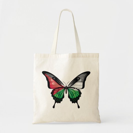 Palestina Swallowtail Vlinder Vlag Tote Bag (Voorkant)