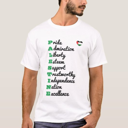 Palestina T-shirt (Voorkant)