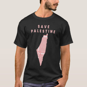 Palestina T-shirt - Palestijnse Sjaal T-shirt