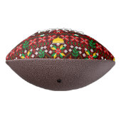 Palestina Tatreez Traditioneel Borduurwerk American Football (Gedraaid 270)