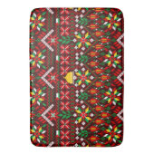 Palestina Tatreez Traditioneel Borduurwerk Badmat (Voorkant Verticaal)