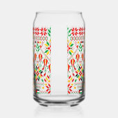 Palestina Tatreez Traditioneel Borduurwerk Blikvorm Glas (Links)