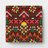 Palestina Tatreez Traditioneel Borduurwerk Fotoplaat (Voorkant)